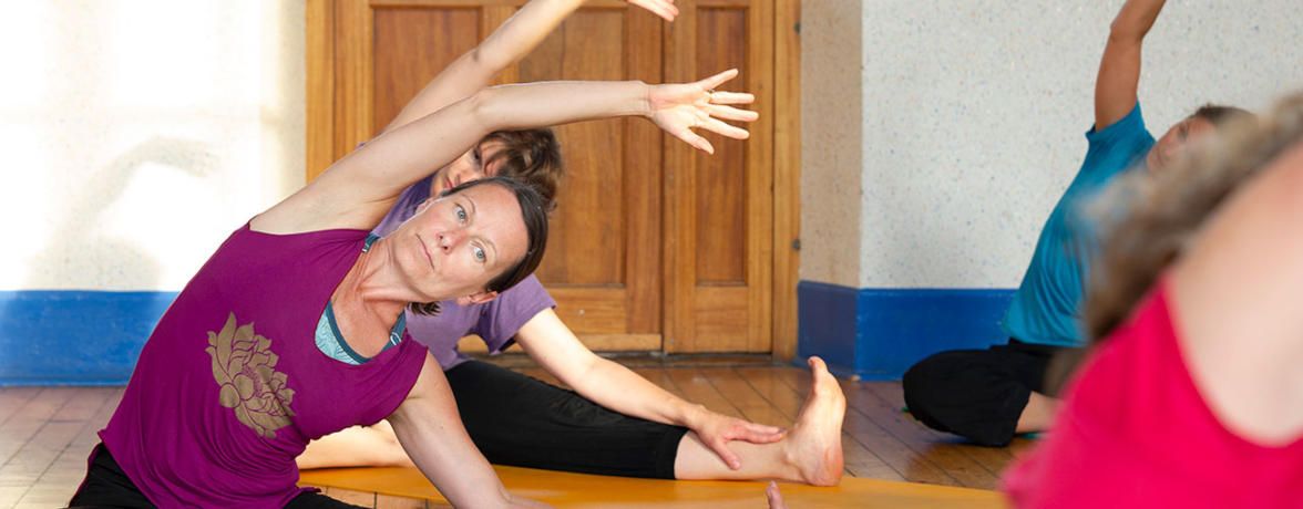 Professeure de yoga Stéphanie